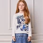 Blusa Manga Longa Minnie Magical Winter Anime