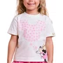 Blusa Minnie e Mickey Flores Perola Anime