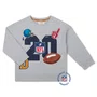 Blusa NFL Mix Patches Cinza Dame
