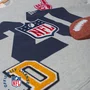 Blusa NFL Mix Patches Cinza Dame