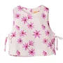 Blusa Off Flores Rosa Margareth Farm Futura