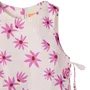 Blusa Off Flores Rosa Margareth Farm Futura