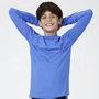 Blusa Proteção UV Azul Oceano Siri Kids