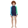 Blusa Proteção UV Lucca Marinho Color Siri Kids