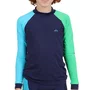 Blusa Proteção UV Lucca Marinho Color Siri Kids