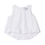 Blusa Regata Balone Branca Anime