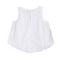 Blusa Regata Balone Branca Anime