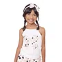 Blusa Ribana Alça Poá Cristais Off White Pituchinhus