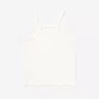 Blusa Ribana Alça Poá Cristais Off White Pituchinhus