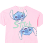 Blusa Rosa do Stitch com Strass Anime