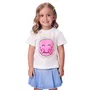Blusa Smile Pink Patch Patinhas Momi