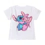 Blusa Stitch e Angel Patch Perola Momi