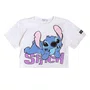 Blusa Stitch e Angel Perola Off white Momi