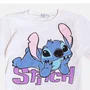 Blusa Stitch e Angel Perola Off white Momi