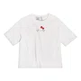 Blusa T-shirt Hello Kitty Branco Vermelho I Am