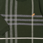 Blusa Tricot  Xadrez Intarsia Militar Dame