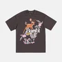 Blusa TShirt Alongada Grafite Escuro Bambi Authoria