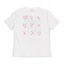 Blusa Tshirt Babylook Corações Off I Am