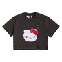 Blusa Tshirt Hello Kitty Grafite Escuro I Am