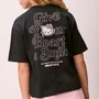 Blusa TShirt Hello Kitty Heart&Smile Preto Authoria