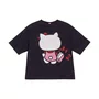 Blusa Tshirt Hello Kitty Ribbon Preto Authoria