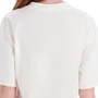 Blusa Tshirt Off White Beijinhos Vanilla
