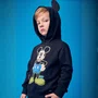Blusão Moletom Preto Orelhas Mickey Youccie