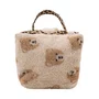 Bolsa Teddy Rostinho Ursas Detalhe Onçinha Pituchinhus