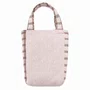 Bolsa Tricot Ursinha Xadrez PomPom Pituchinhus