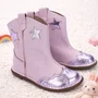 Bota Cow Star Couro Lilac Alfazema Petit Cheval