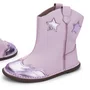 Bota Cow Star Couro Lilac Alfazema Petit Cheval