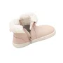 Bota Infantil Couro Dobby Rosa Cotton Candy Tip Toey Joey