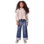 Calça Jeans Barrado Renda Anime