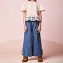 Calça Jeans com Laços Jeans Momi