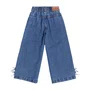 Calça Jeans com Laços Jeans Momi