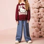 Calça Jeans Listrada Cós Duplo Momi
