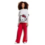 Calça Moletom Hello Kitty Vermelho Authoria