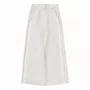 Calça Reta Mescla Moletom Recorte Broderi Pituchinhus