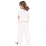 Calça Sarja Baggy Ursinhos e Laços Off White Pituchinhus