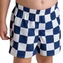 Calção Praia Quadriculado Marinho Kids Dedeka
