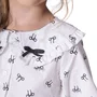 Camisa Algodão Estampada Mini Lacinhos Pituchinhus