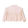 Camisa com Renda Bege Vanilla Anime