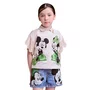 Camisa Disney Minnie e Mickey Verdinho Anime