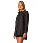 Camisa em Linho Hermosa Preto Cia Maritima