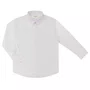 Camisa Infantil Lisa Tricoline Manga Longa Branco Dame