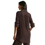 Camisa Lisos Shantung Coffee Cia Maritima