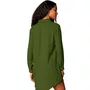 Camisa Shantung Verde Ivy Cia Maritima