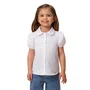 Camisa Tricoline Branca Básica Petit Cherie