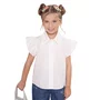Camisa Tricoline Lacinhos Bordados Pituchinhus