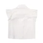 Camisa Tricoline Lacinhos Bordados Pituchinhus
